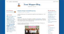 Desktop Screenshot of blog.yourmapper.com