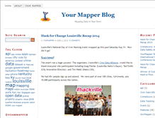 Tablet Screenshot of blog.yourmapper.com